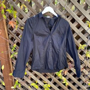 H&M Button Down Long-sleeve Shirt / Size 10